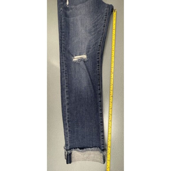 Kut From The Kloth  Asher Ankle Straight Leg Women’s Blue Jean's Mid-Rise Size 8 - Picture 15 of 16